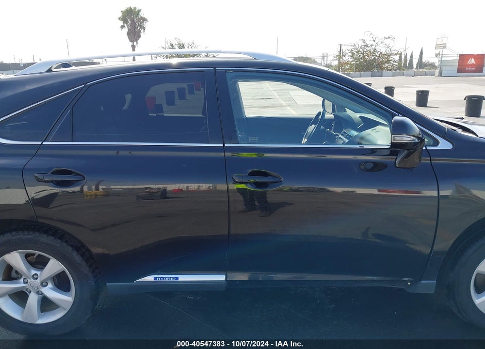 2013 LEXUS RX 450H VIN: JTJBC1BA9D2437885