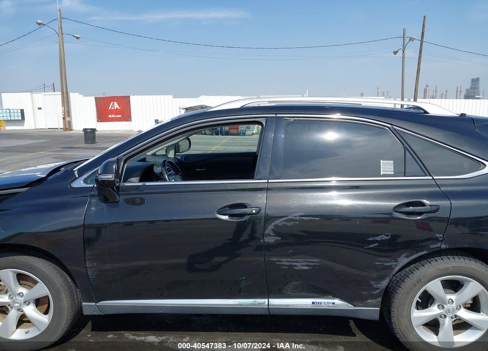 2013 LEXUS RX 450H VIN: JTJBC1BA9D2437885