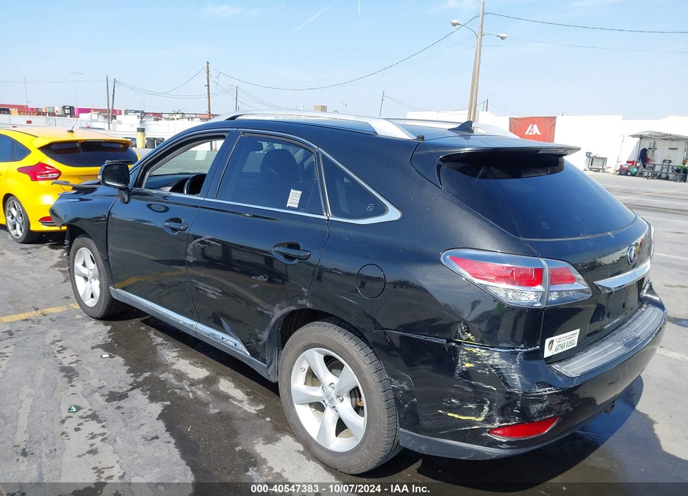 2013 LEXUS RX 450H VIN: JTJBC1BA9D2437885