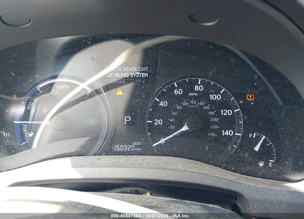 2013 LEXUS RX 450H VIN: JTJBC1BA9D2437885