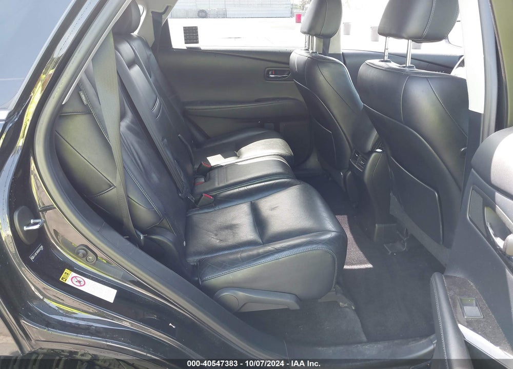 2013 LEXUS RX 450H VIN: JTJBC1BA9D2437885