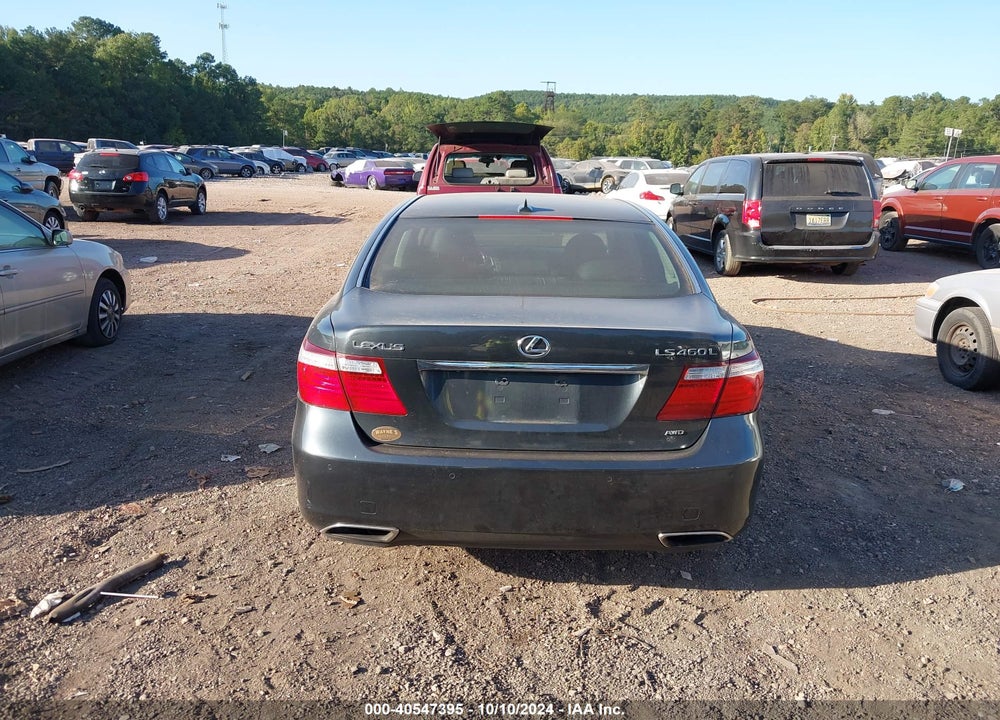 2009 LEXUS LS 460 L VIN: JTHDL46F895000158