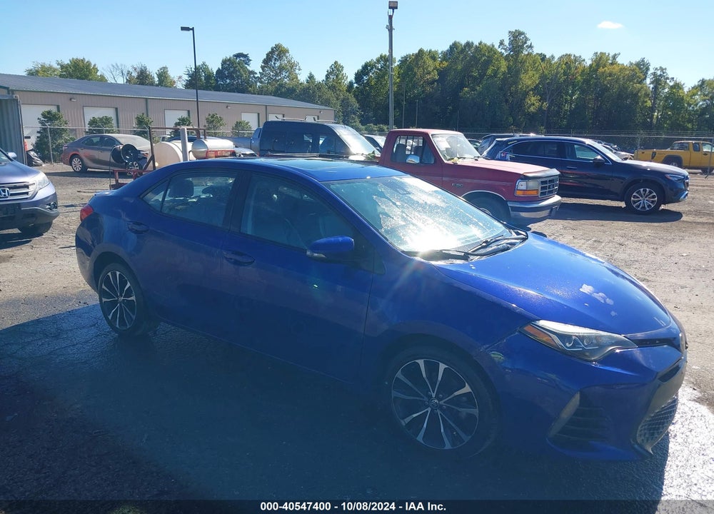 2018 TOYOTA COROLLA XSE VIN: 2T1BURHE7JC089736