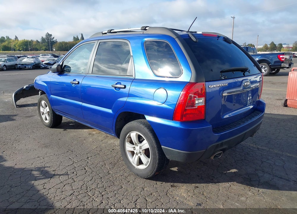2009 KIA SPORTAGE LX VIN: KNDJF724X97574055