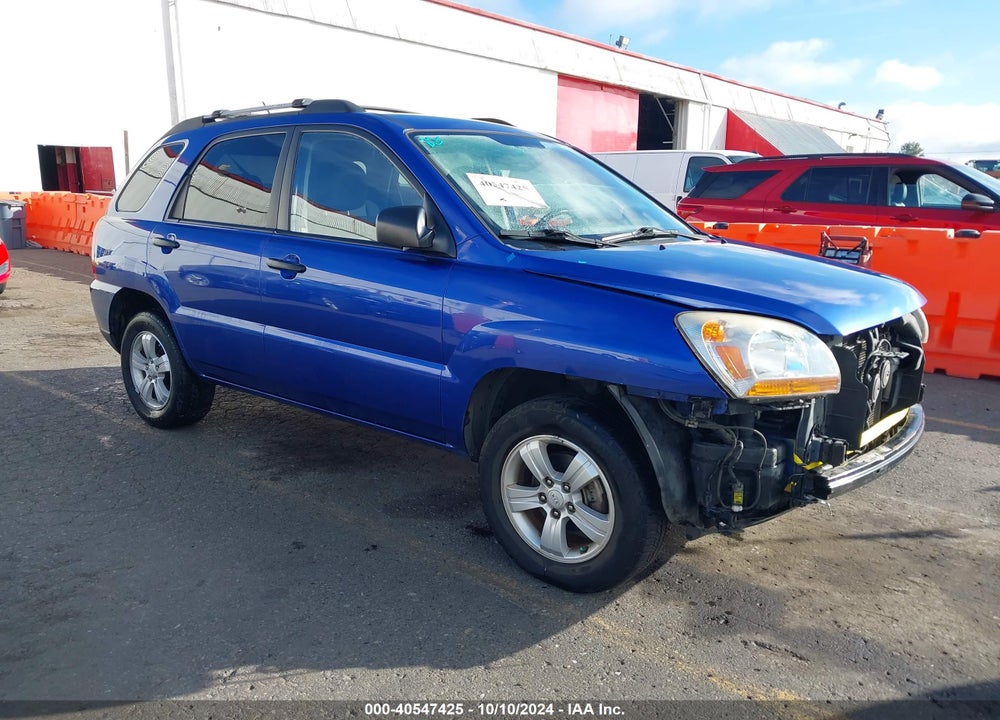 2009 KIA SPORTAGE LX VIN: KNDJF724X97574055