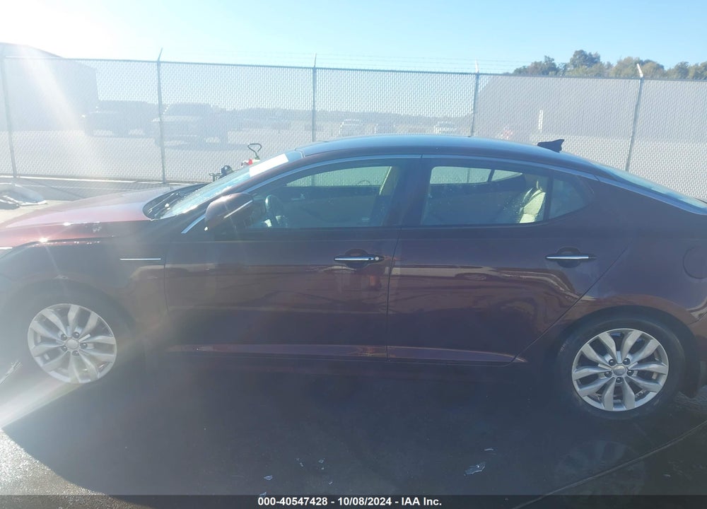 2015 KIA OPTIMA EX VIN: 5XXGN4A79FG394253