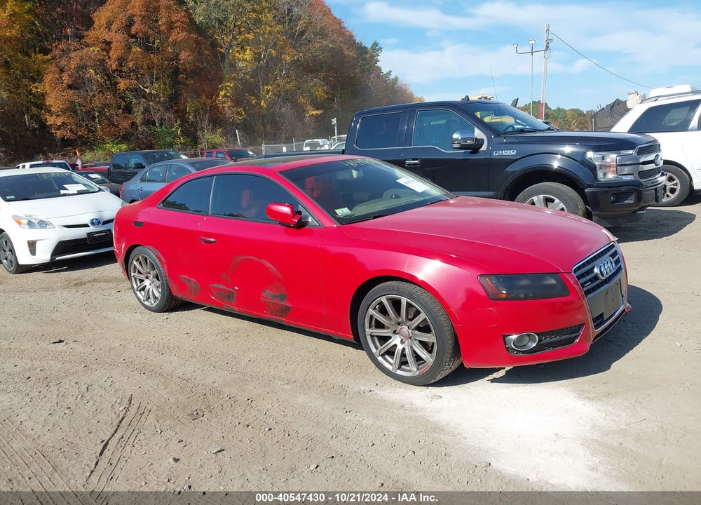 2011 AUDI A5 2.0T PREMIUM VIN: WAUVFAFR7BA040943