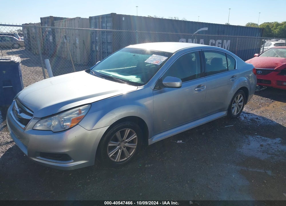 2012 SUBARU LEGACY 2.5I PREMIUM VIN: 4S3BMCC69C3016862