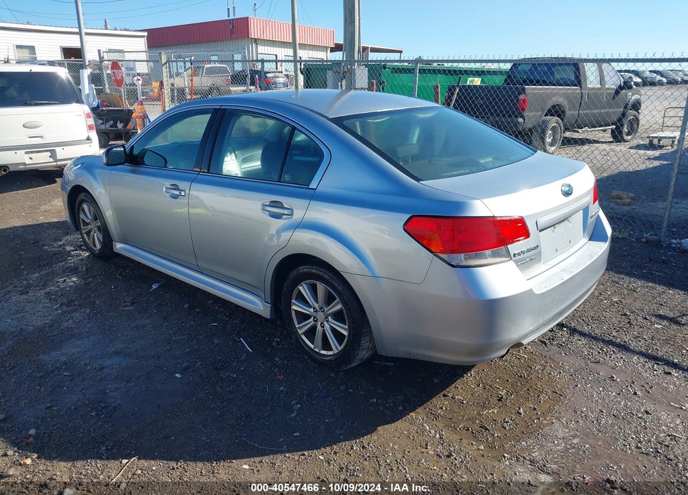 2012 SUBARU LEGACY 2.5I PREMIUM VIN: 4S3BMCC69C3016862