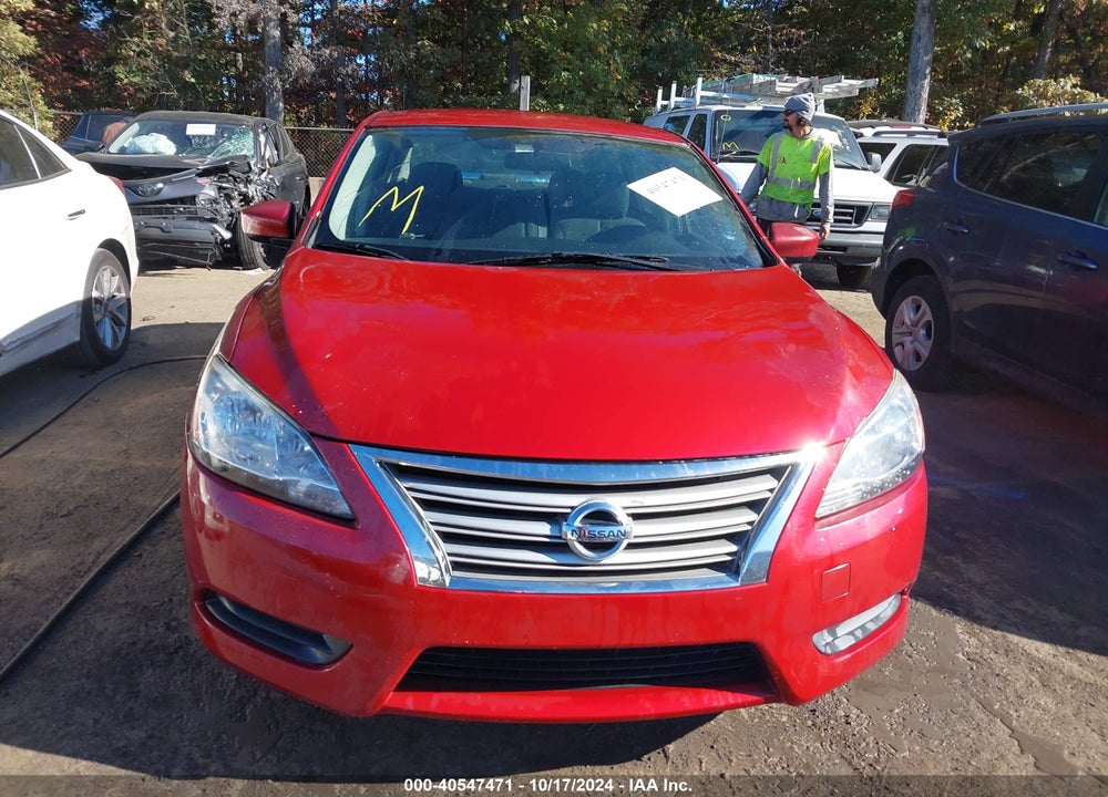 2014 NISSAN SENTRA S VIN: 3N1AB7AP2EL685537