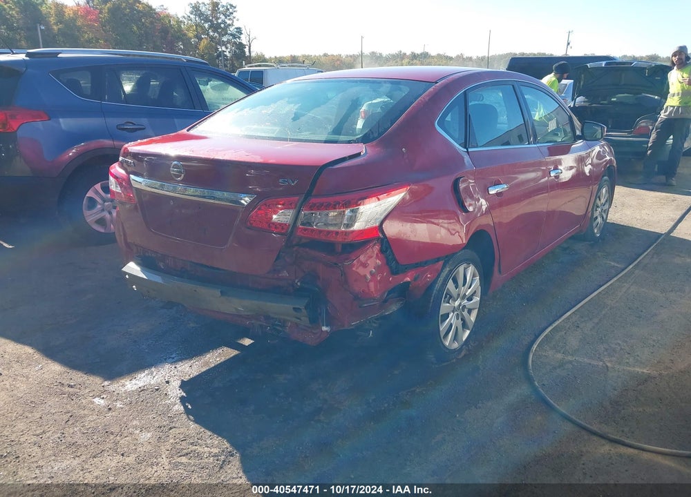 2014 NISSAN SENTRA S VIN: 3N1AB7AP2EL685537