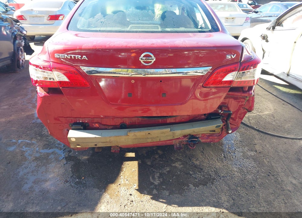 2014 NISSAN SENTRA S VIN: 3N1AB7AP2EL685537