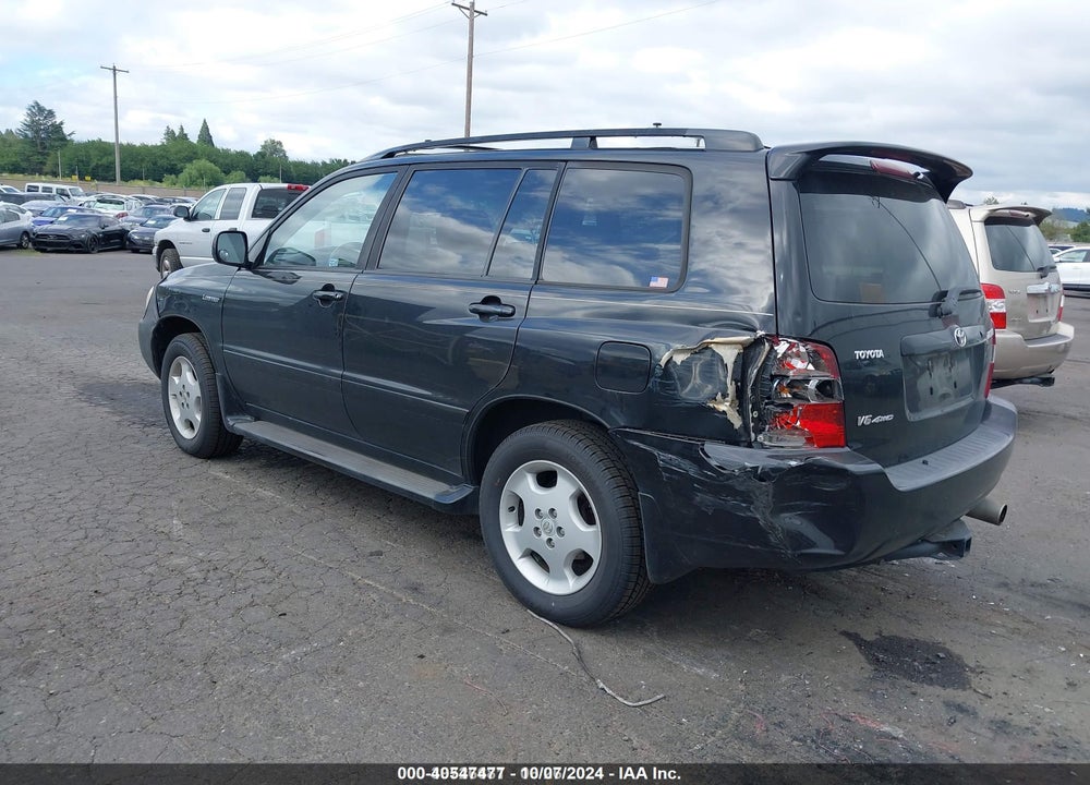 2004 TOYOTA HIGHLANDER LIMITED V6 VIN: JTEEP21A340054026