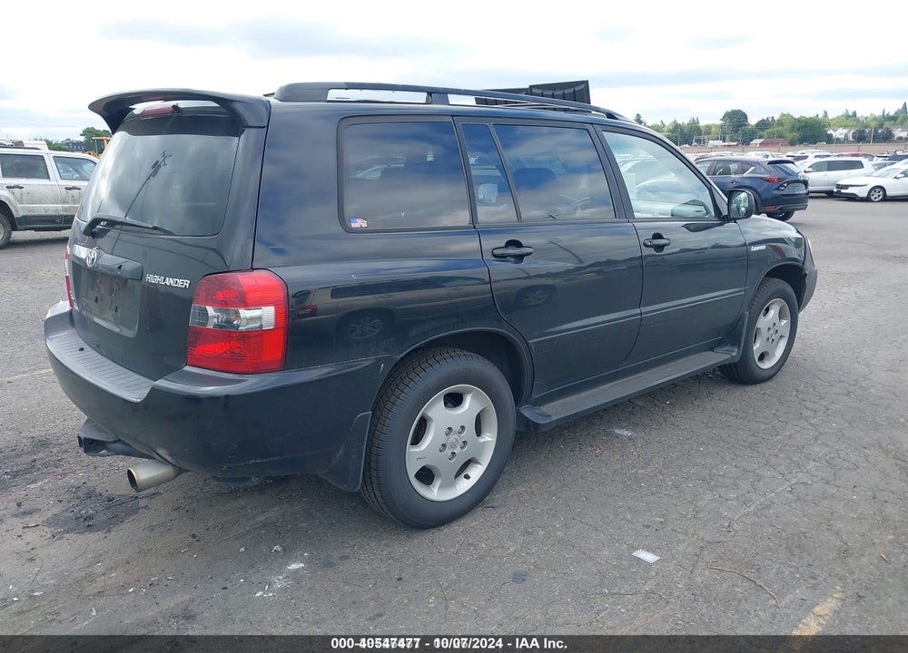 2004 TOYOTA HIGHLANDER LIMITED V6 VIN: JTEEP21A340054026