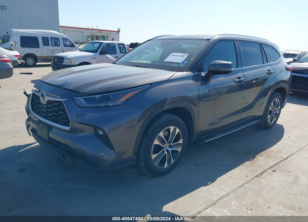 2021 TOYOTA HIGHLANDER VIN: 5TDGZRAH9MS053649