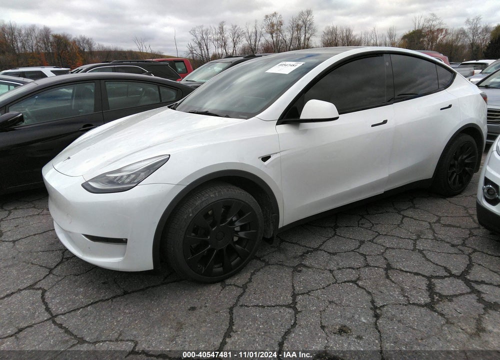 2021 TESLA MODEL Y VIN: 5YJYGDEEXMF257944