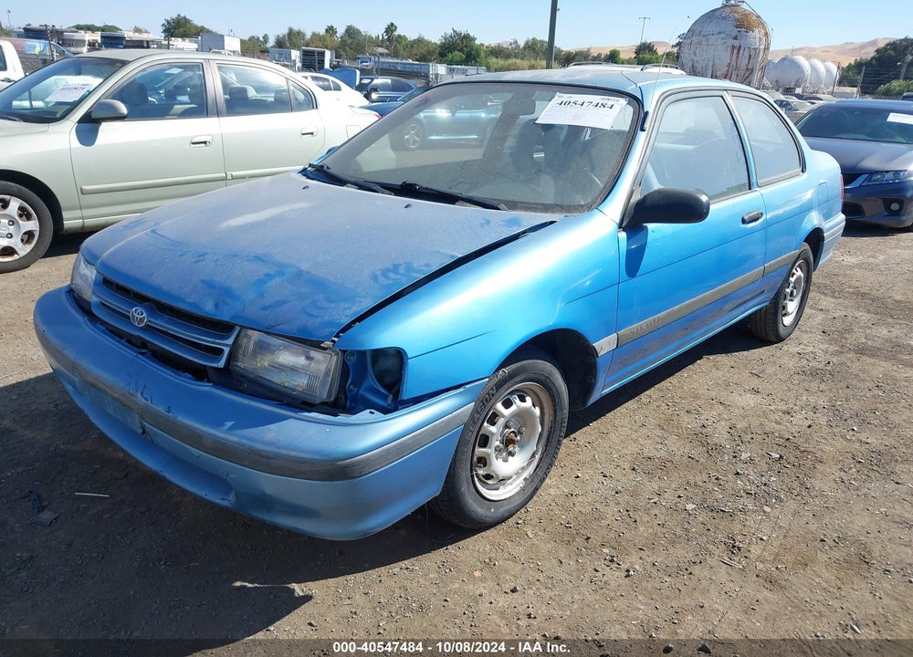 1993 TOYOTA TERCEL DX VIN: JT2EL43S1P0325017