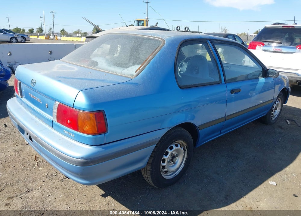 1993 TOYOTA TERCEL DX VIN: JT2EL43S1P0325017