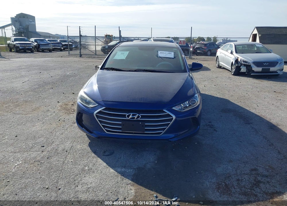 2018 HYUNDAI ELANTRA SEL VIN: 5NPD84LF1JH391634