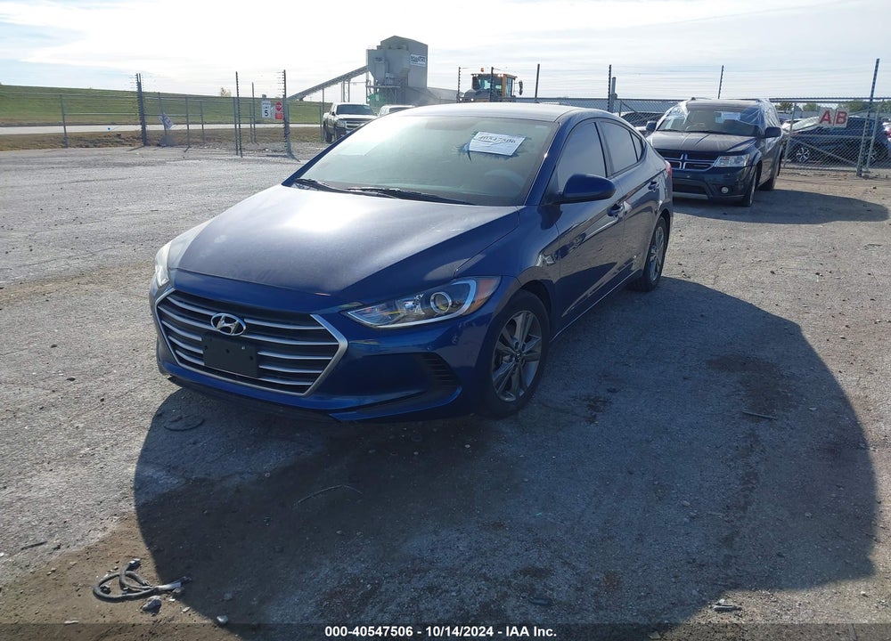 2018 HYUNDAI ELANTRA SEL VIN: 5NPD84LF1JH391634