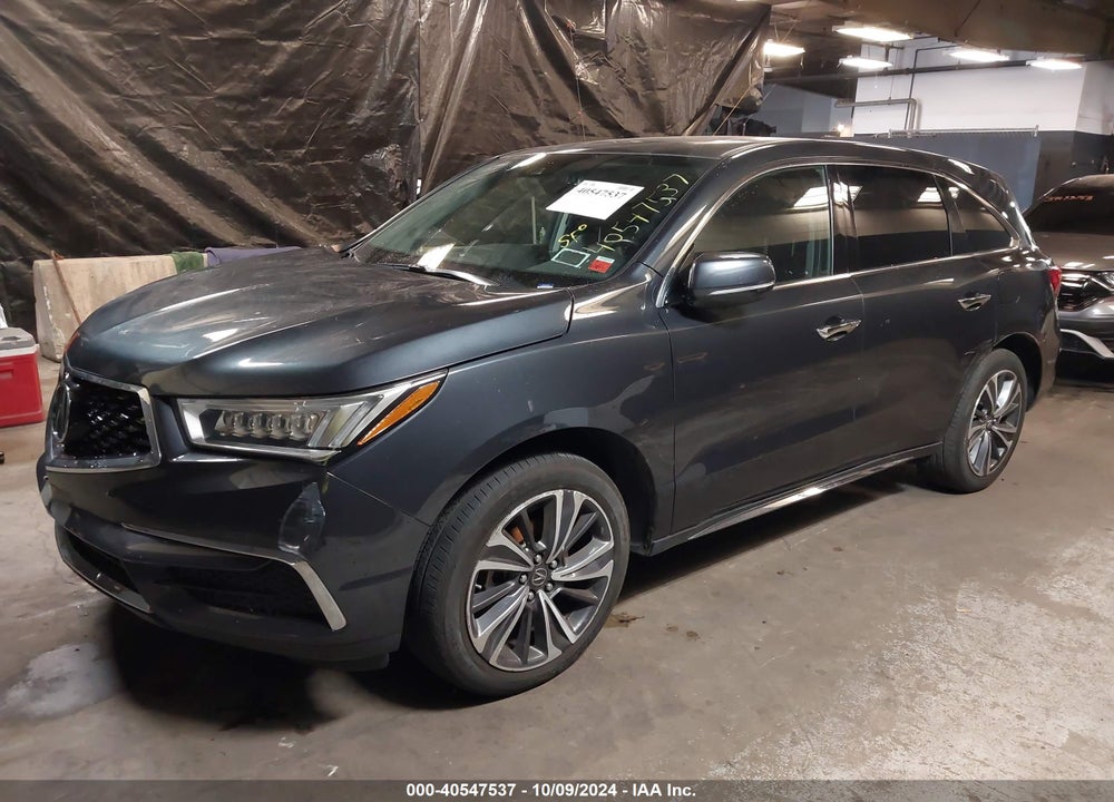2020 ACURA MDX TECHNOLOGY PACKAGE VIN: 5J8YD4H5XLL009470