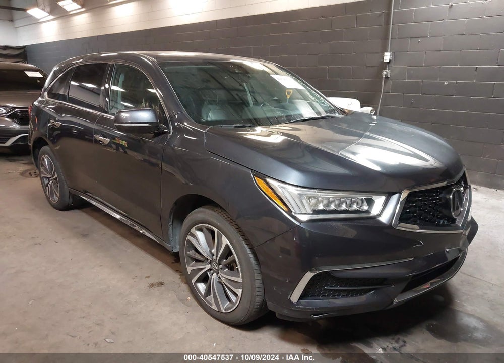 2020 ACURA MDX TECHNOLOGY PACKAGE VIN: 5J8YD4H5XLL009470