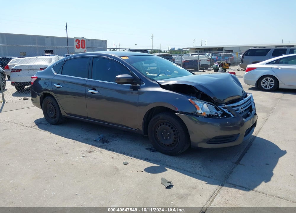 2015 NISSAN SENTRA FE+ S/S/SL/SR/SV VIN: 3N1AB7AP9FL651516