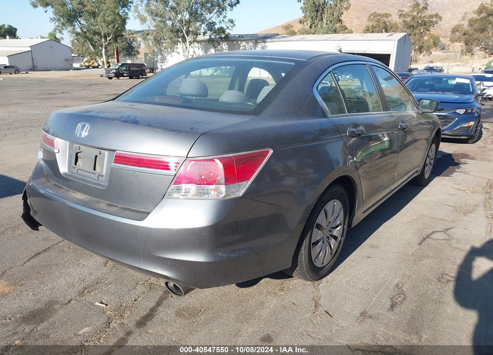 2012 HONDA ACCORD 2.4 LX VIN: 1HGCP2F30CA240865