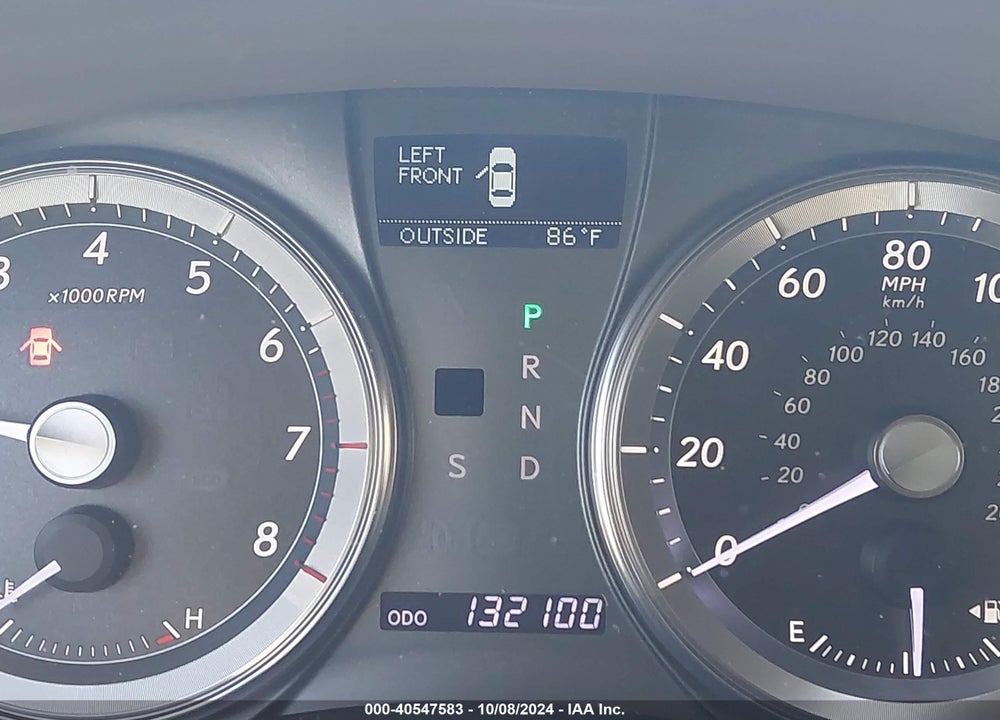 2012 LEXUS ES 350 VIN: JTHBK1EG7C2485338