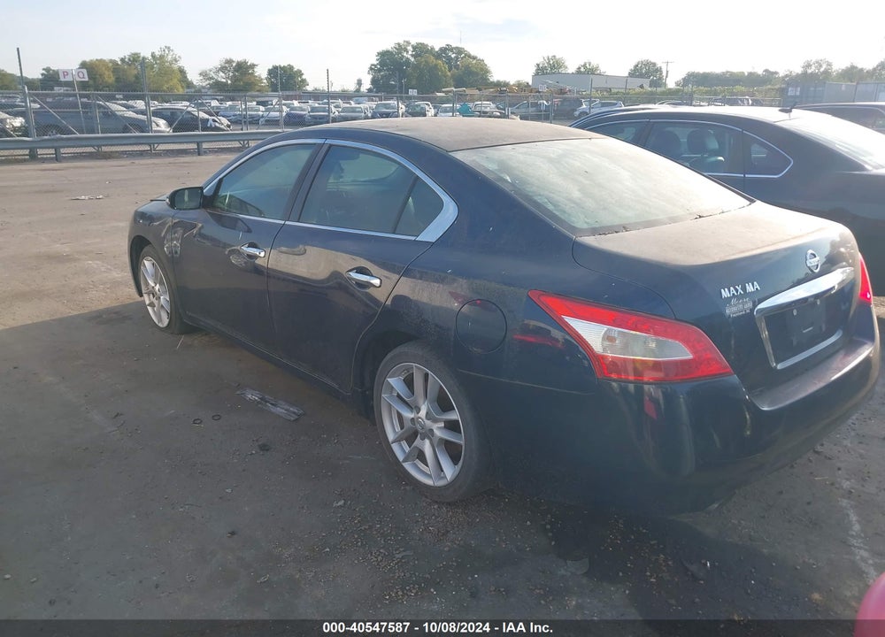 2009 NISSAN MAXIMA 3.5 SV VIN: 1N4AA51E09C827782