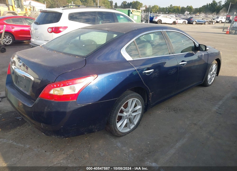 2009 NISSAN MAXIMA 3.5 SV VIN: 1N4AA51E09C827782