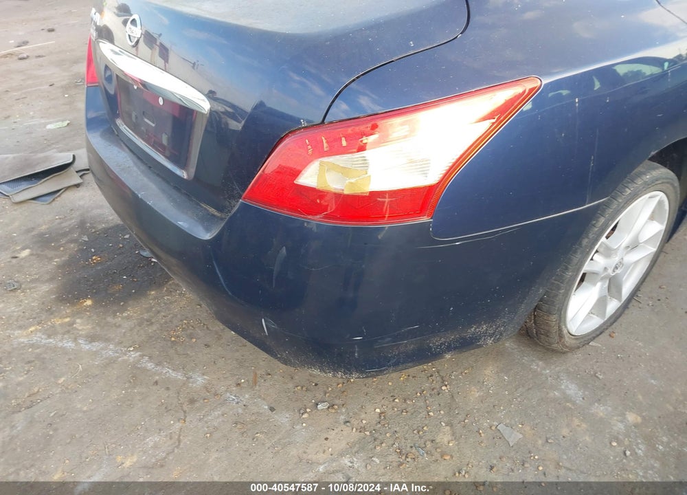 2009 NISSAN MAXIMA 3.5 SV VIN: 1N4AA51E09C827782