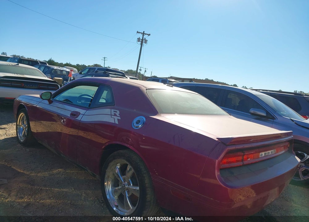 2010 DODGE CHALLENGER R/T VIN: 2B3CJ5DT1AH295748