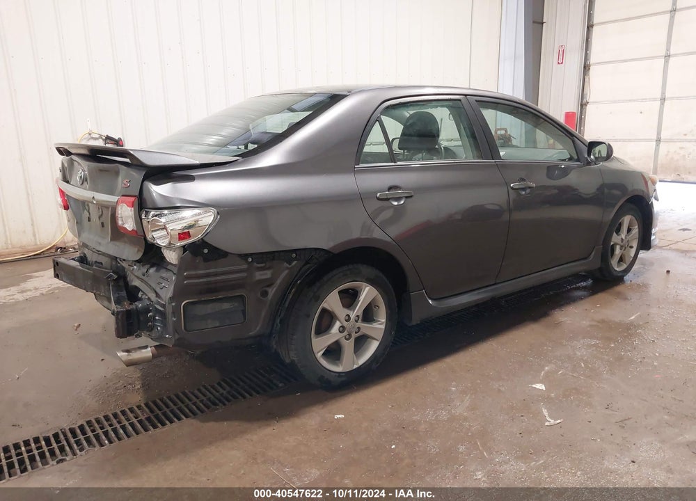 2012 TOYOTA COROLLA S VIN: 5YFBU4EE7CP004422