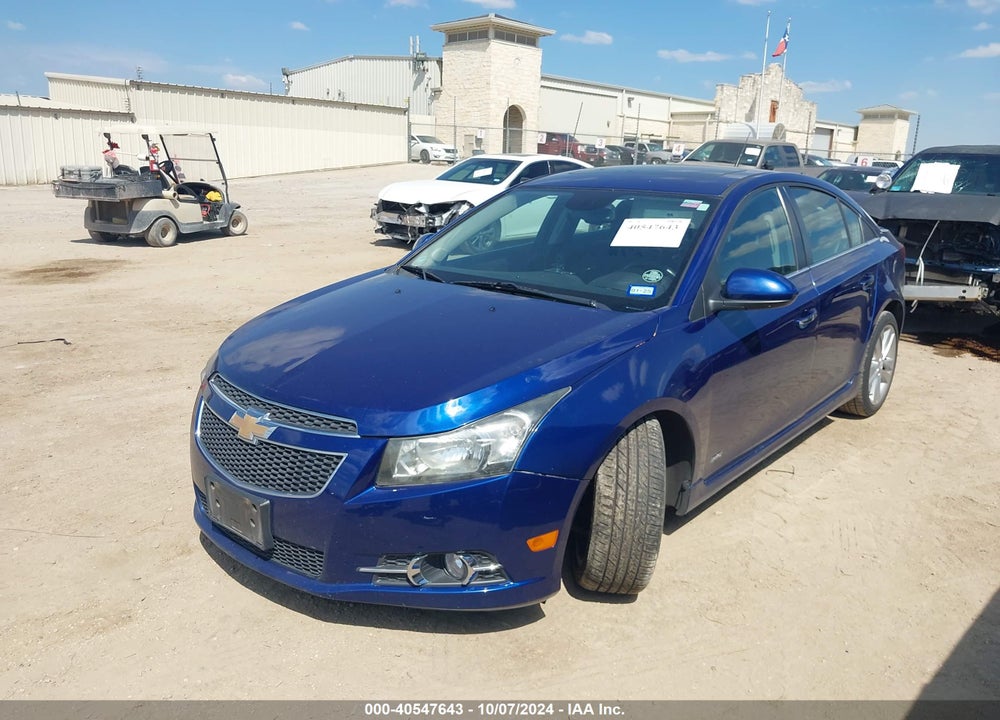 2012 CHEVROLET CRUZE LTZ VIN: 1G1PH5SC0C7163733