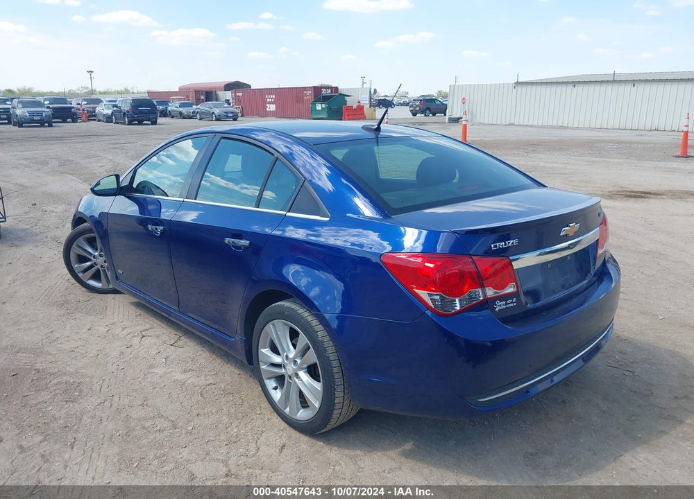 2012 CHEVROLET CRUZE LTZ VIN: 1G1PH5SC0C7163733