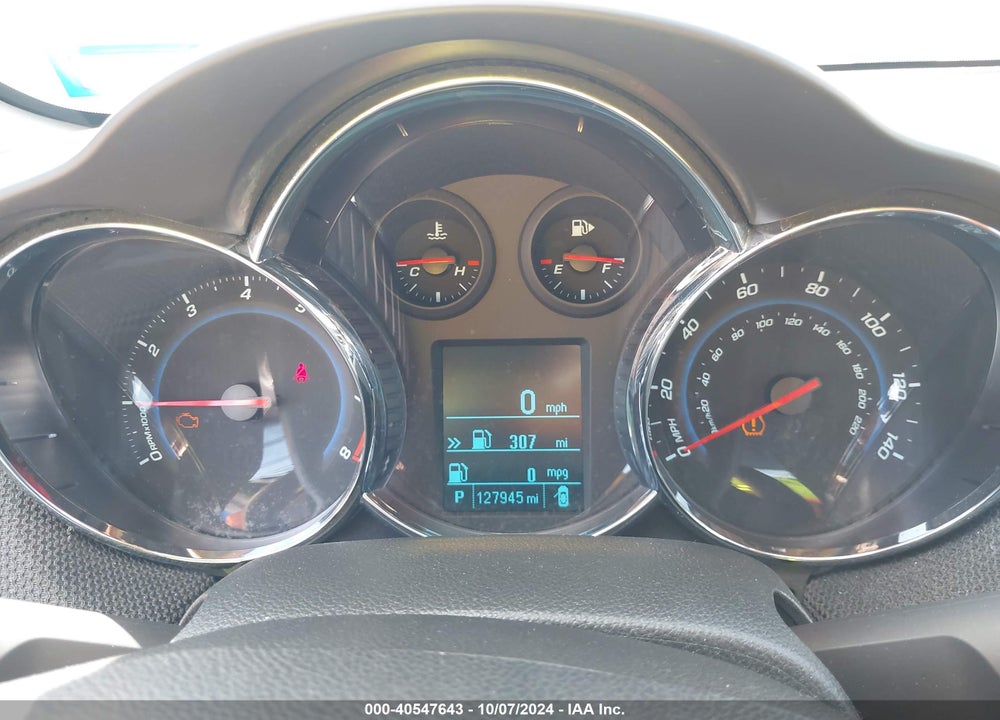 2012 CHEVROLET CRUZE LTZ VIN: 1G1PH5SC0C7163733