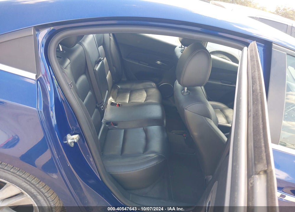 2012 CHEVROLET CRUZE LTZ VIN: 1G1PH5SC0C7163733