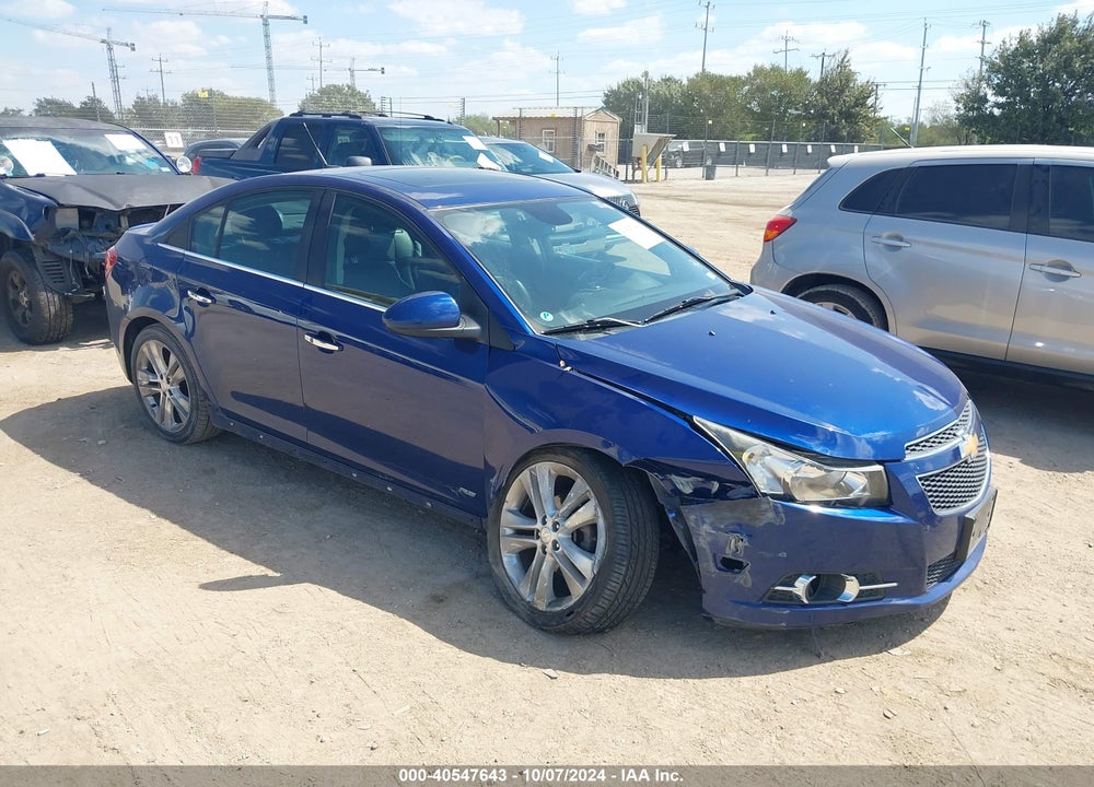 2012 CHEVROLET CRUZE LTZ VIN: 1G1PH5SC0C7163733