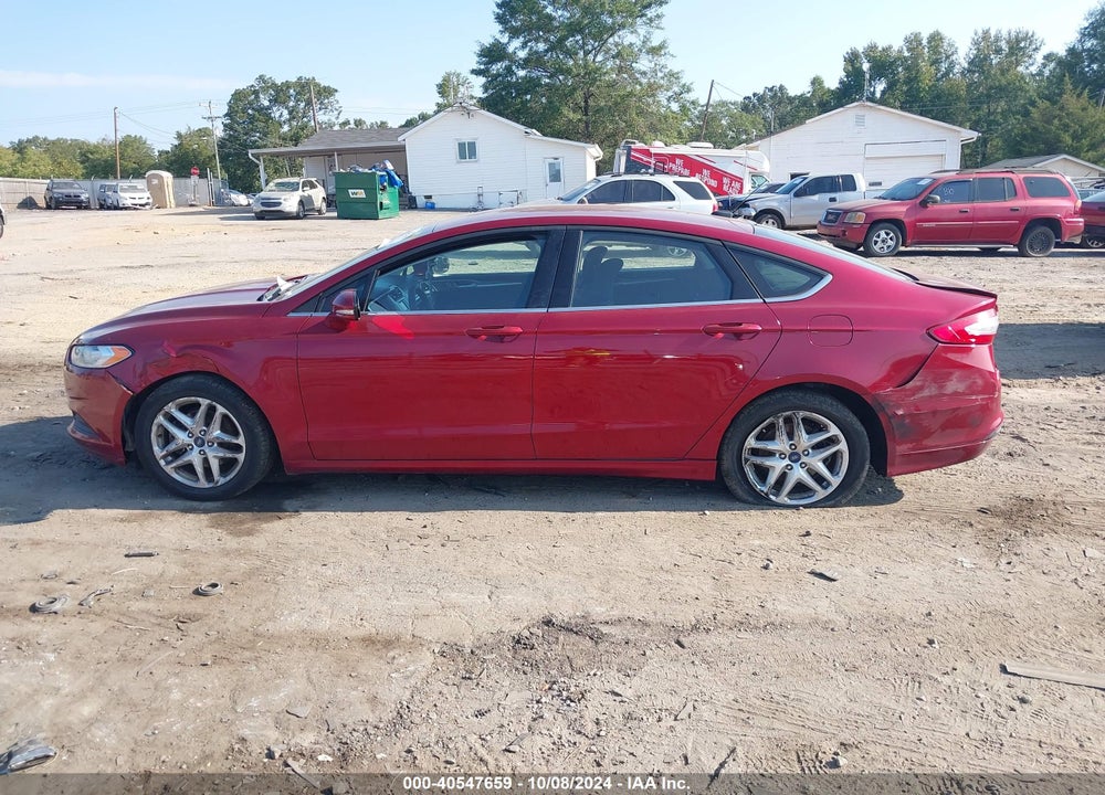 2016 FORD FUSION SE VIN: 3FA6P0H74GR116941