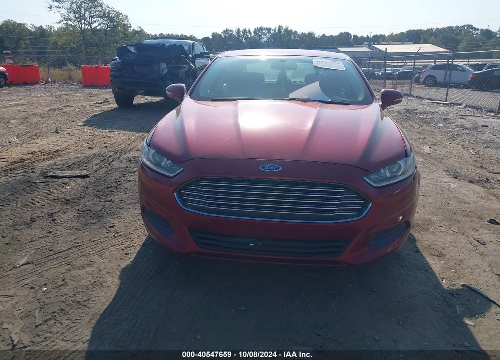 2016 FORD FUSION SE VIN: 3FA6P0H74GR116941