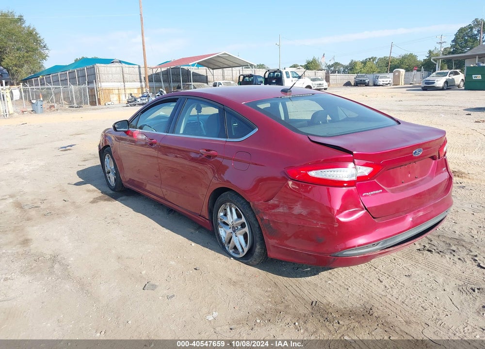 2016 FORD FUSION SE VIN: 3FA6P0H74GR116941