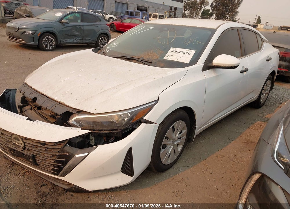 2024 NISSAN SENTRA S XTRONIC CVT VIN: 3N1AB8BV6RY307507