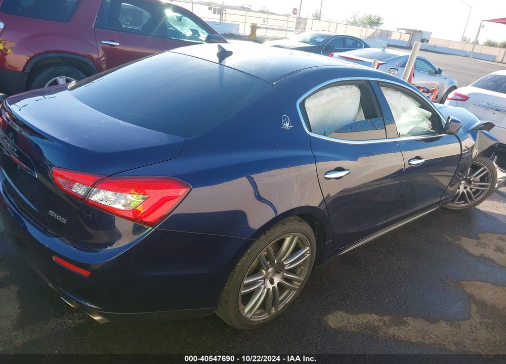 2016 MASERATI GHIBLI VIN: ZAM57XSAXG1165277