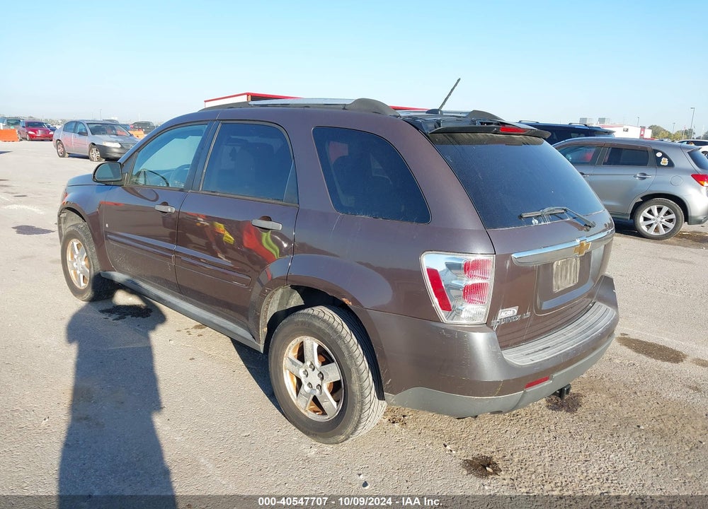 2007 CHEVROLET EQUINOX LS VIN: 2CNDL13F776116923