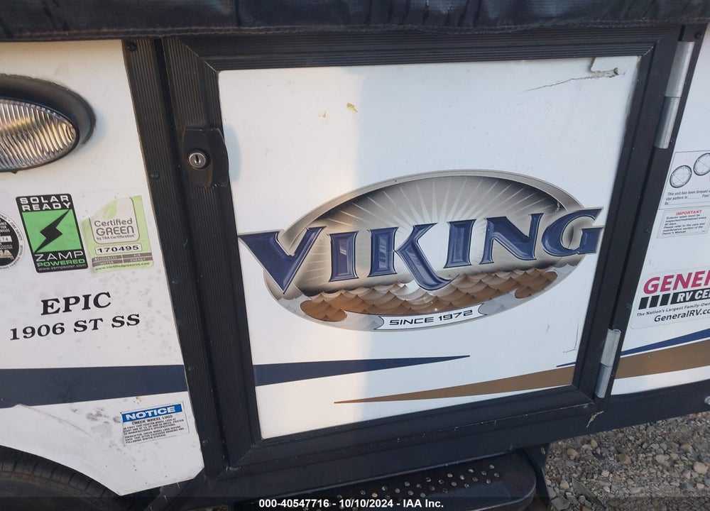 2016 VIKING OTHER VIN: 5ZT1VKDC8G5011054