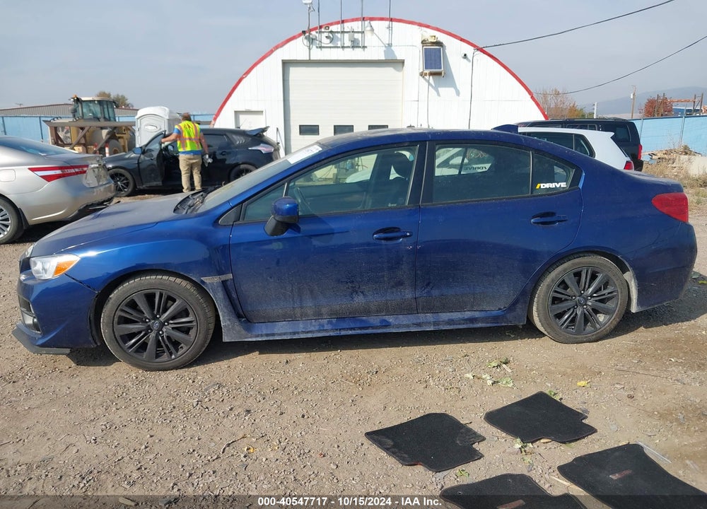 2015 SUBARU WRX VIN: JF1VA1A61F9827687