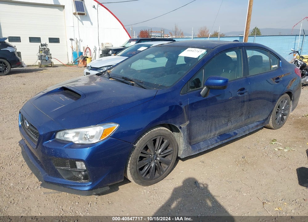 2015 SUBARU WRX VIN: JF1VA1A61F9827687