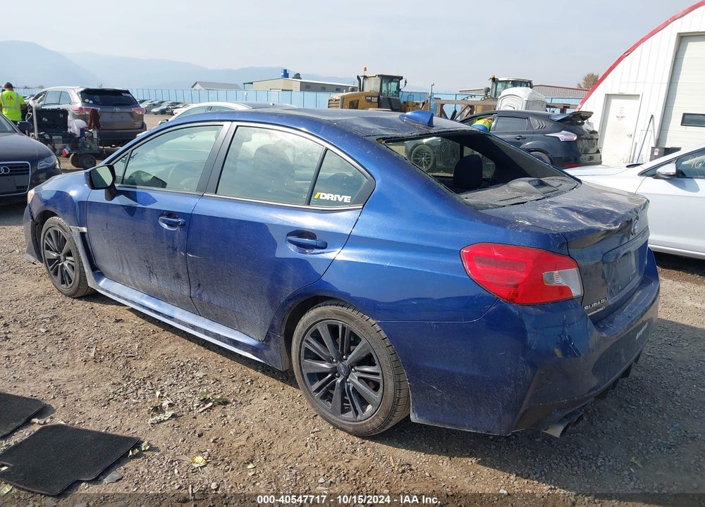 2015 SUBARU WRX VIN: JF1VA1A61F9827687