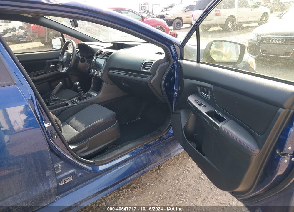 2015 SUBARU WRX VIN: JF1VA1A61F9827687
